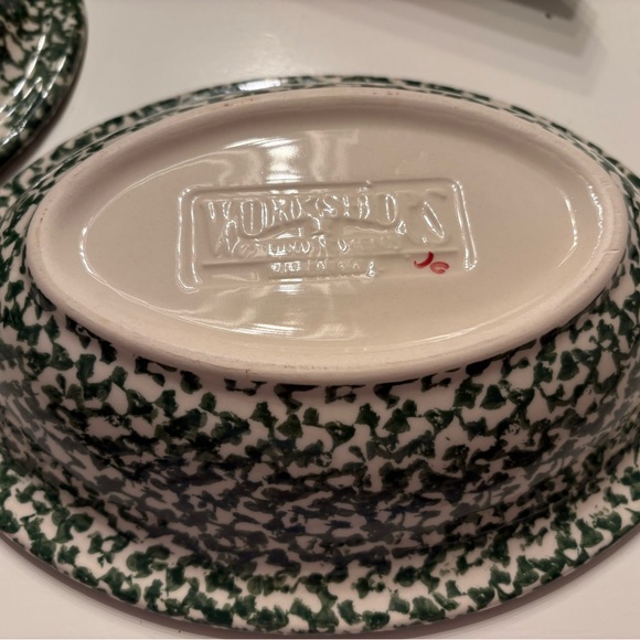 Henn Large Watermelon bowl. Perfect for summer entertaining.12” X 8 3/4” X 3”🍉 - Picture 2 of 5